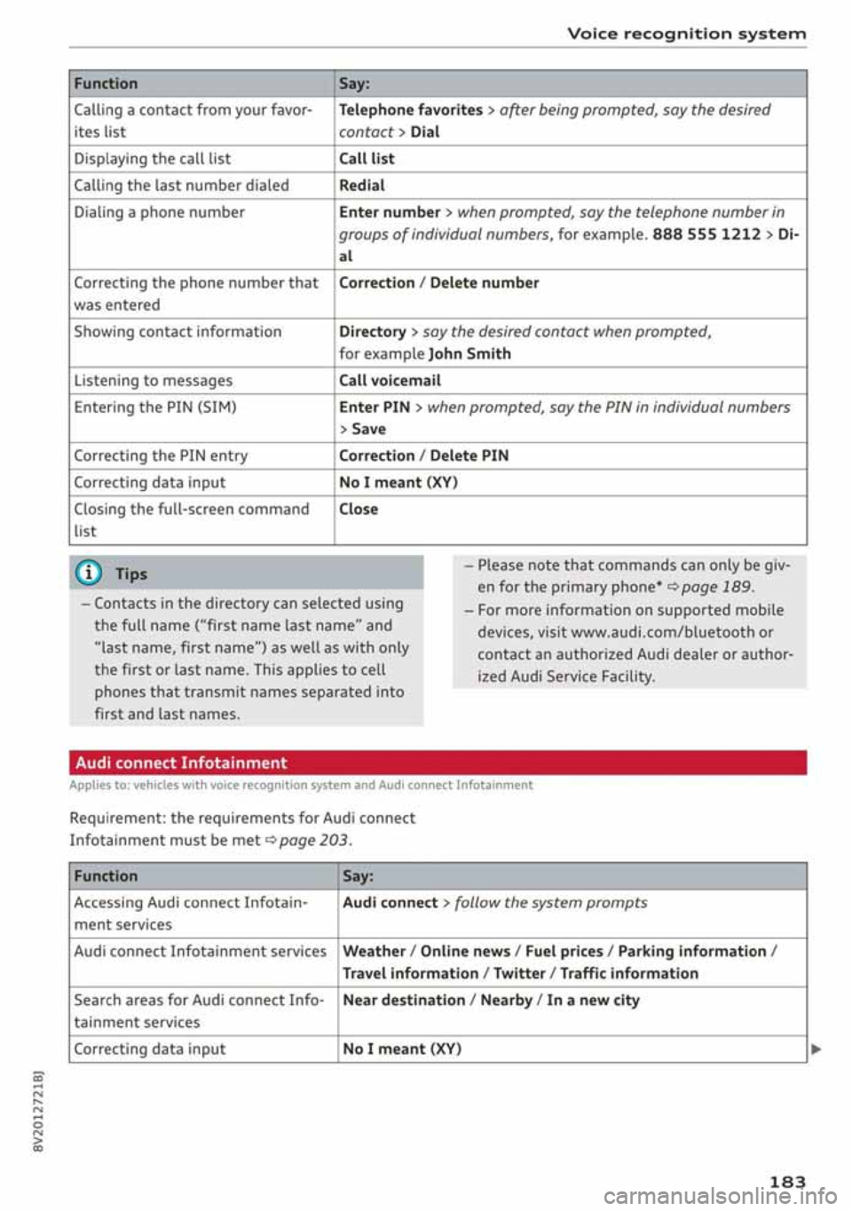 AUDI S3 SEDAN 2019  Owners Manual 