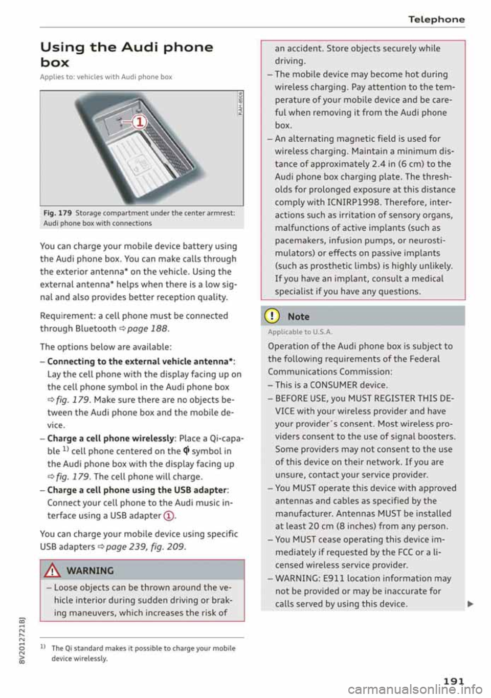 AUDI S3 SEDAN 2019  Owners Manual 