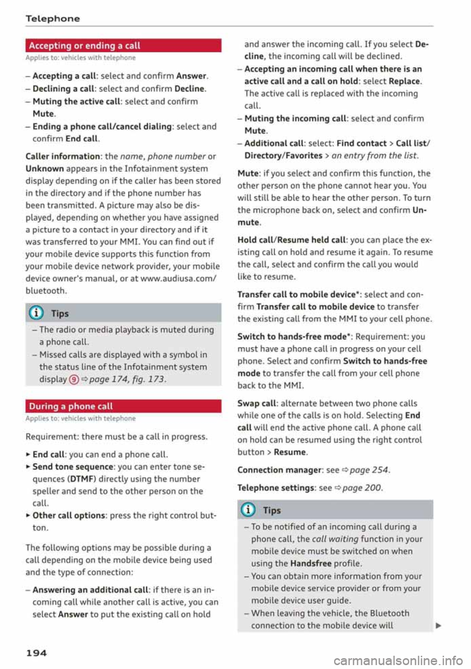 AUDI S3 SEDAN 2019  Owners Manual 