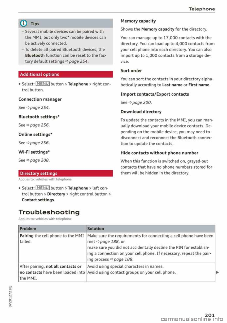 AUDI S3 SEDAN 2019  Owners Manual 