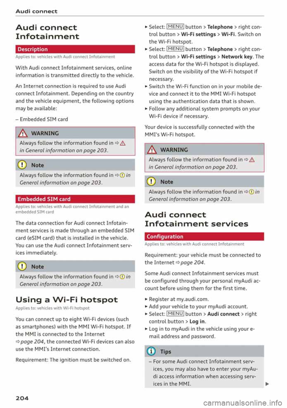 AUDI S3 SEDAN 2019  Owners Manual 