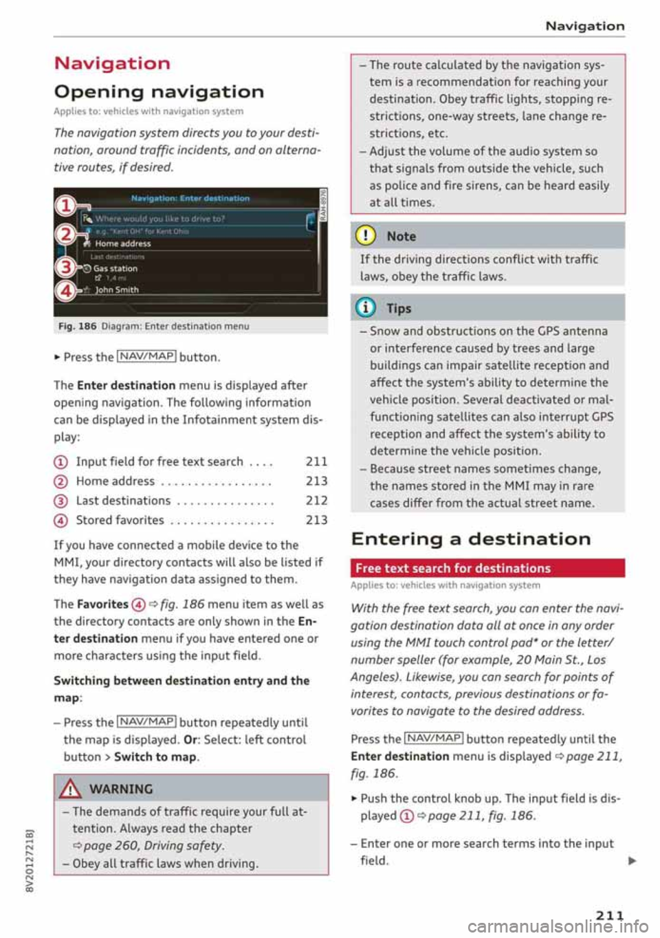 AUDI S3 SEDAN 2019  Owners Manual 