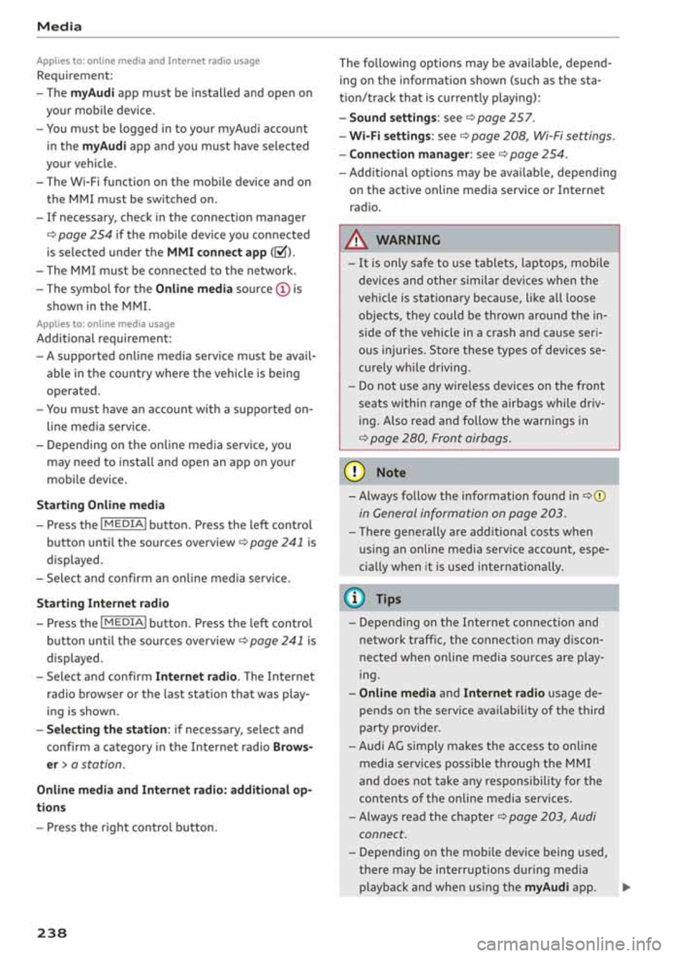 AUDI S3 SEDAN 2019  Owners Manual 