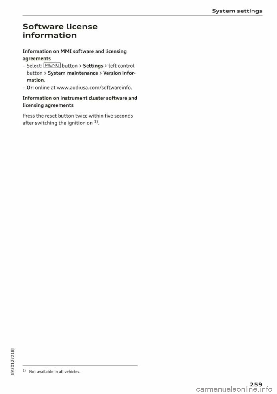 AUDI S3 SEDAN 2019  Owners Manual 