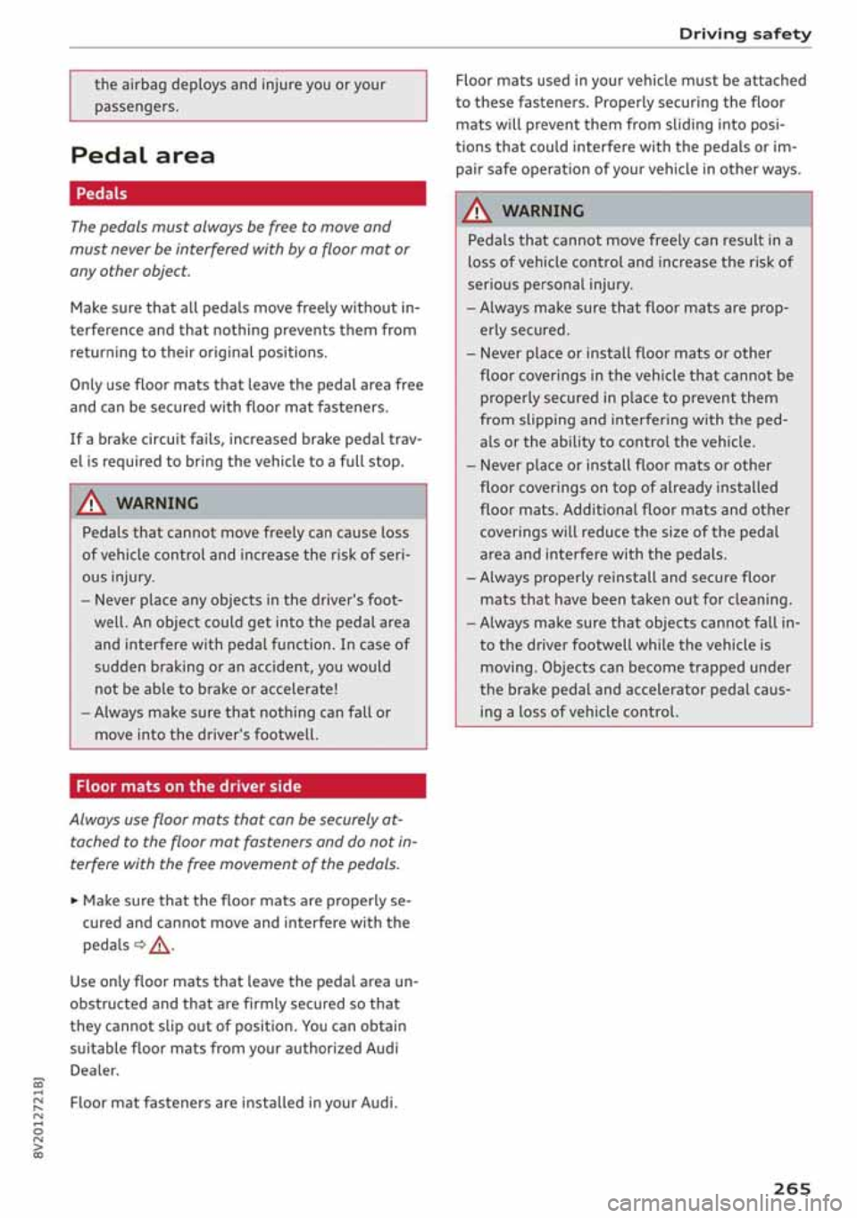 AUDI S3 SEDAN 2019  Owners Manual 