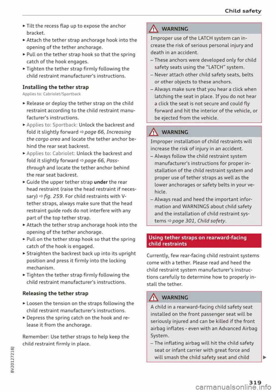 AUDI S3 SEDAN 2019  Owners Manual 