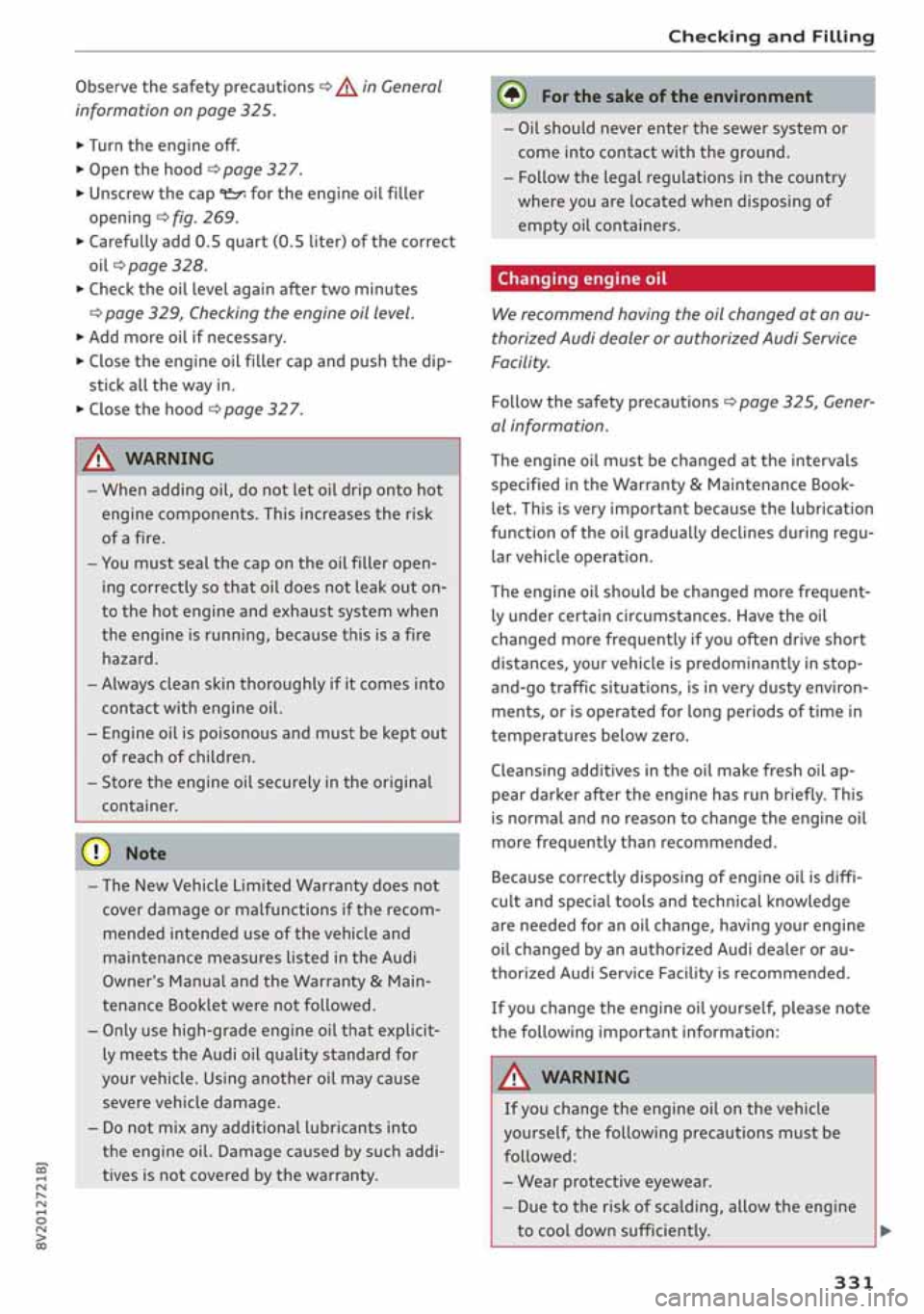 AUDI S3 SEDAN 2019  Owners Manual 