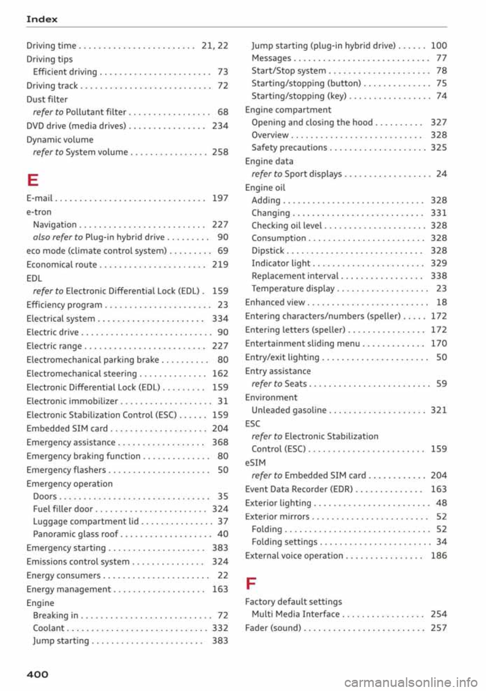 AUDI S3 SEDAN 2019  Owners Manual 
