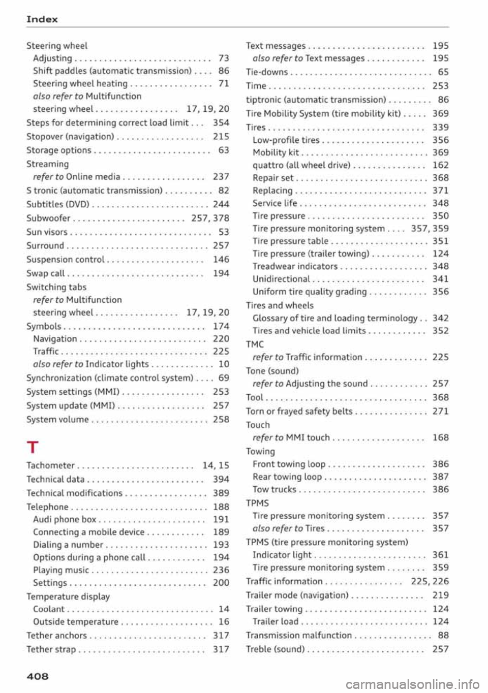 AUDI S3 SEDAN 2019  Owners Manual 