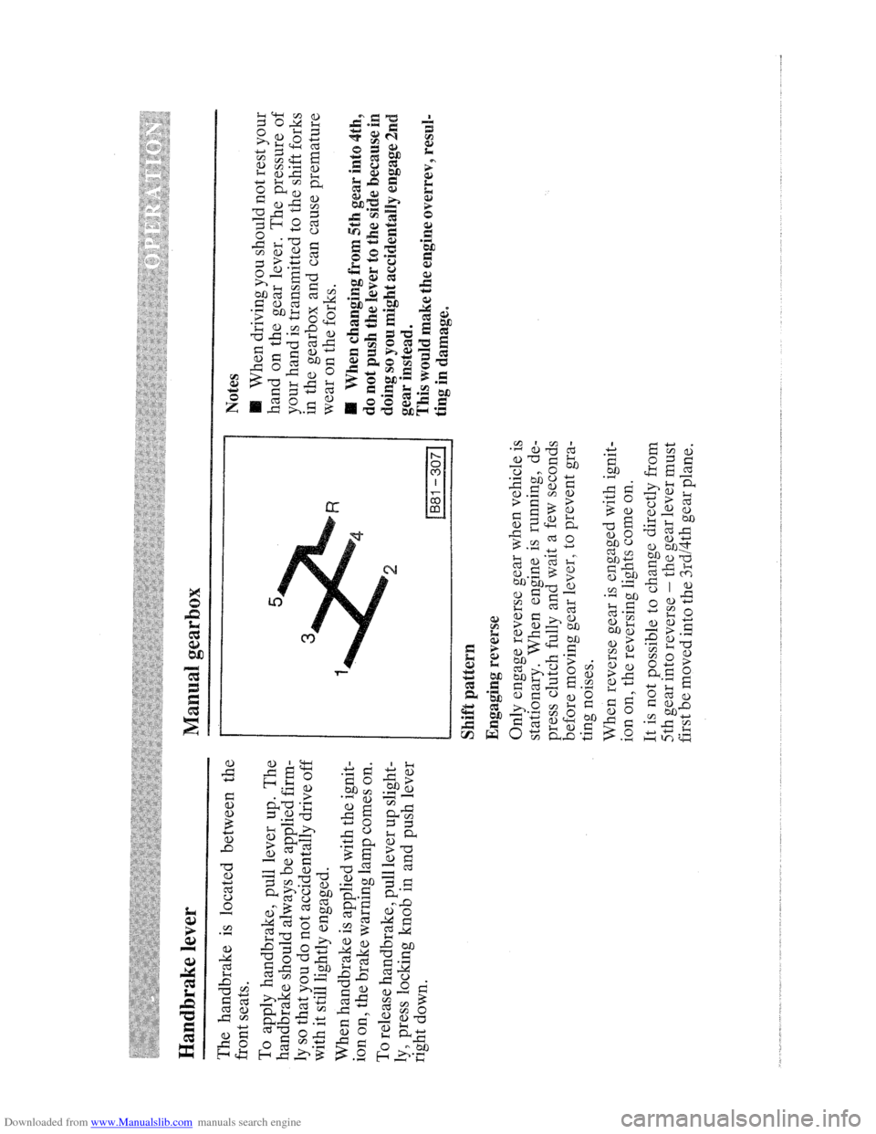 AUDI QUATTRO 1985 85 Owners Manual Downloaded from www.Manualslib.com manuals search engine   