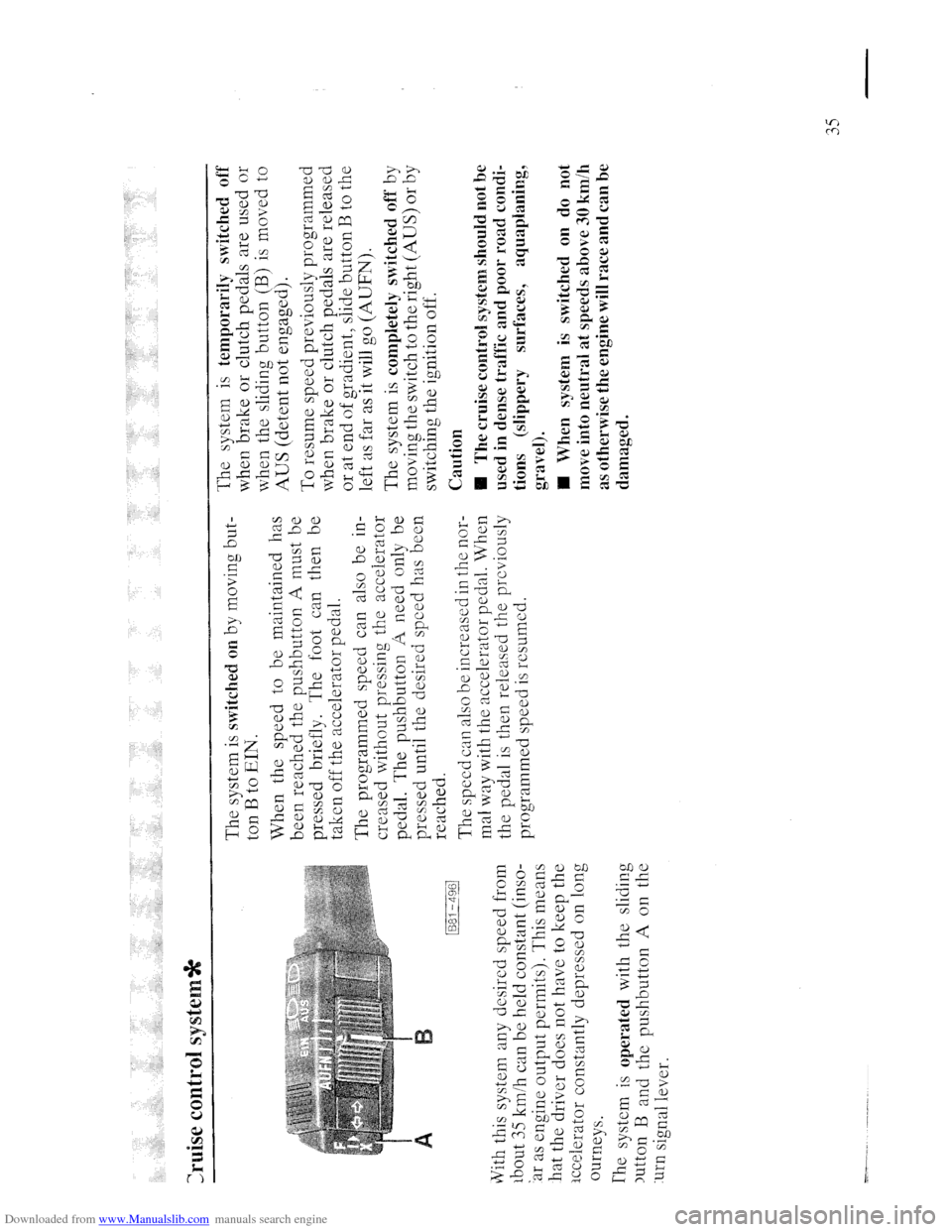AUDI QUATTRO 1985 85 Owners Manual Downloaded from www.Manualslib.com manuals search engine   