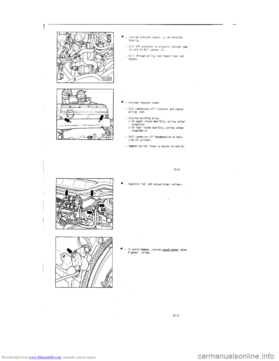 AUDI 100 1991 44 Engine Workshop Manual Downloaded from www.Manualslib.com manuals search engine   