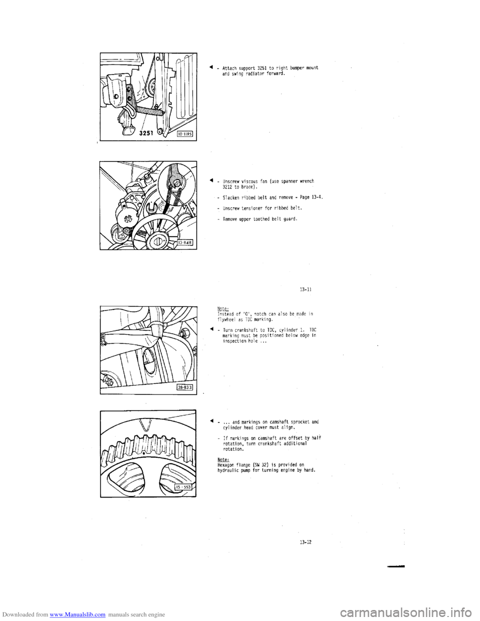 AUDI 100 1991 44 Engine Workshop Manual Downloaded from www.Manualslib.com manuals search engine   