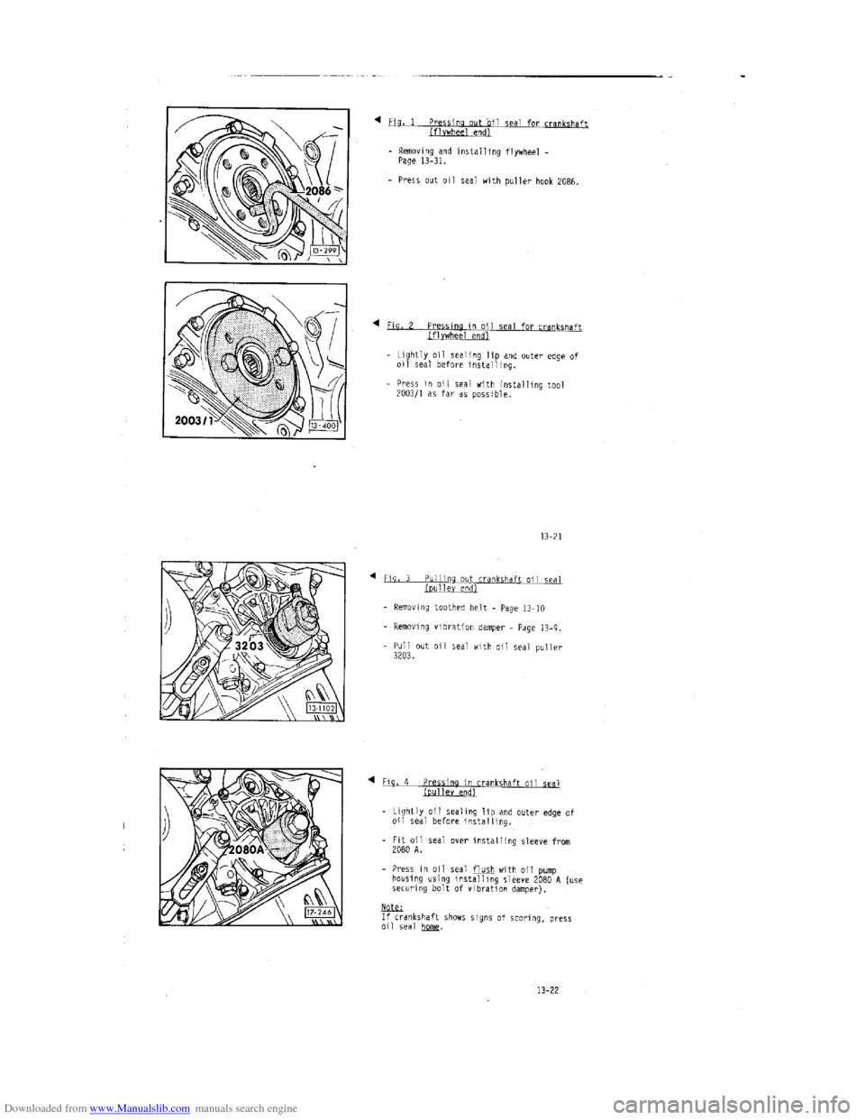 AUDI 100 1991 44 Engine Workshop Manual Downloaded from www.Manualslib.com manuals search engine   