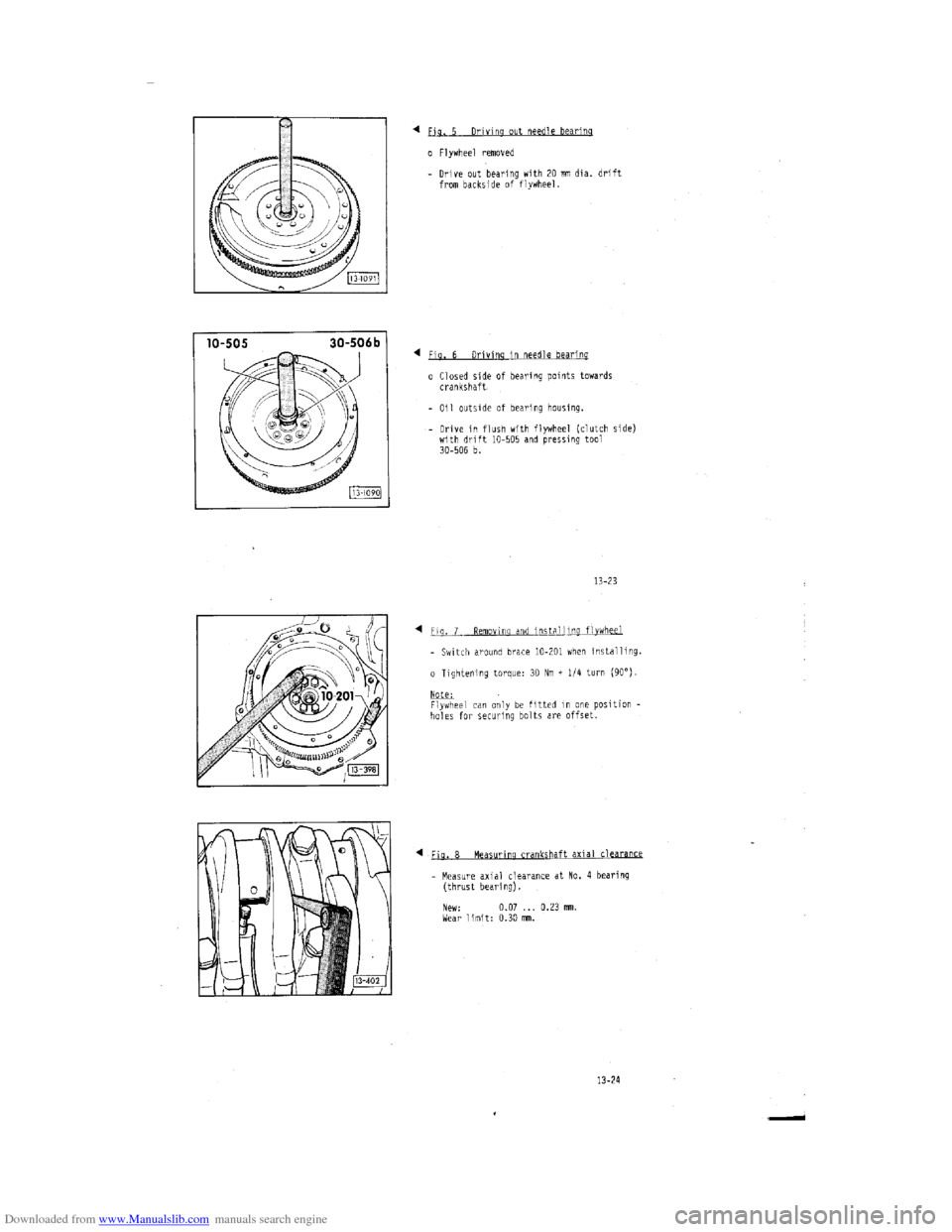 AUDI 100 1991 44 Engine Workshop Manual Downloaded from www.Manualslib.com manuals search engine   