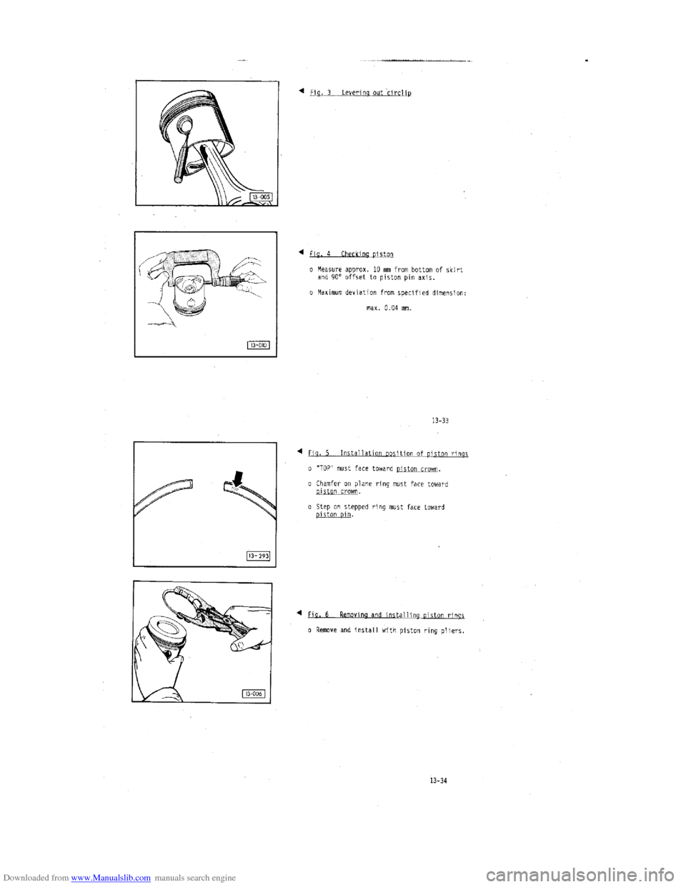 AUDI 100 1991 44 Engine Workshop Manual Downloaded from www.Manualslib.com manuals search engine   