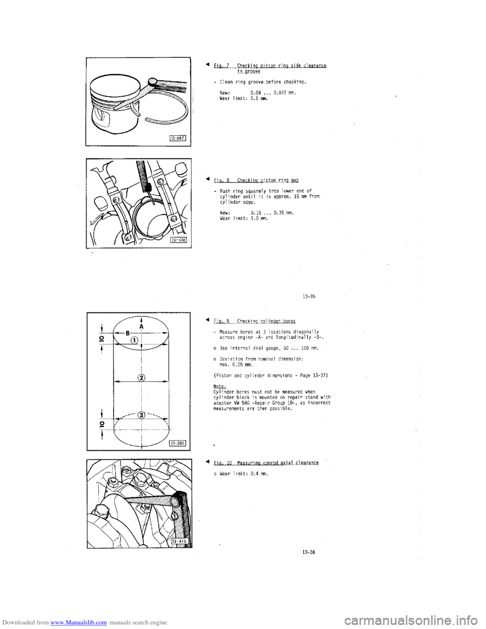 AUDI 100 1991 44 Engine Workshop Manual Downloaded from www.Manualslib.com manuals search engine   
