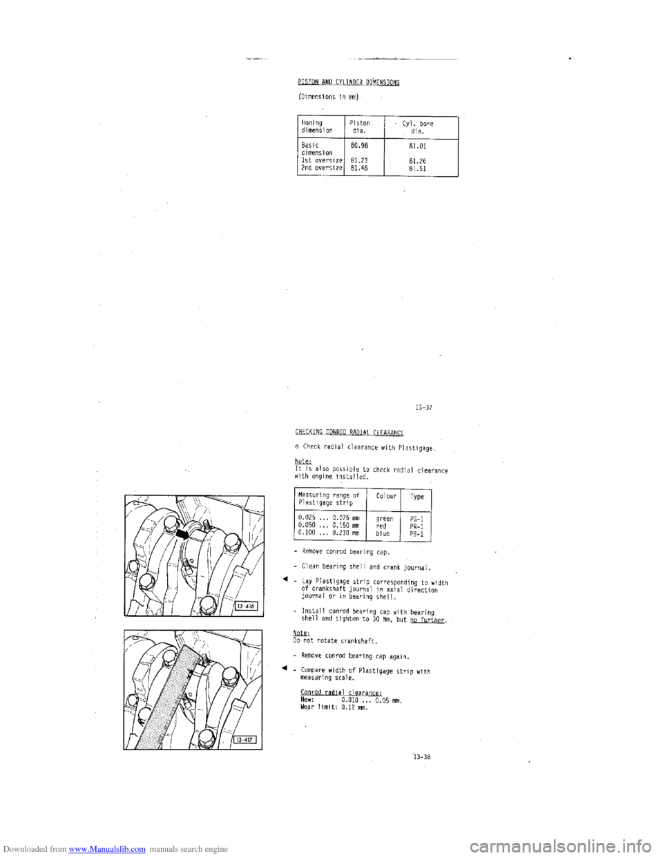 AUDI 100 1991 44 Engine Workshop Manual Downloaded from www.Manualslib.com manuals search engine   