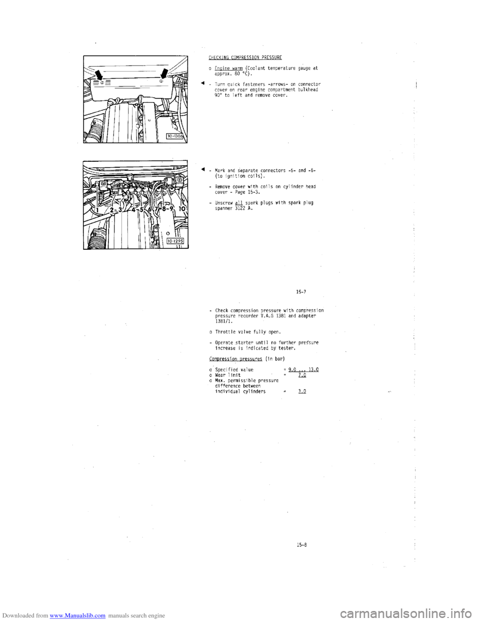 AUDI 100 1991 44 Engine Workshop Manual Downloaded from www.Manualslib.com manuals search engine   