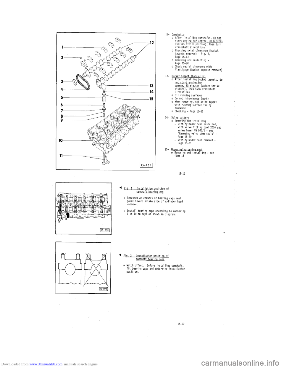 AUDI 100 1991 44 Engine Workshop Manual Downloaded from www.Manualslib.com manuals search engine   