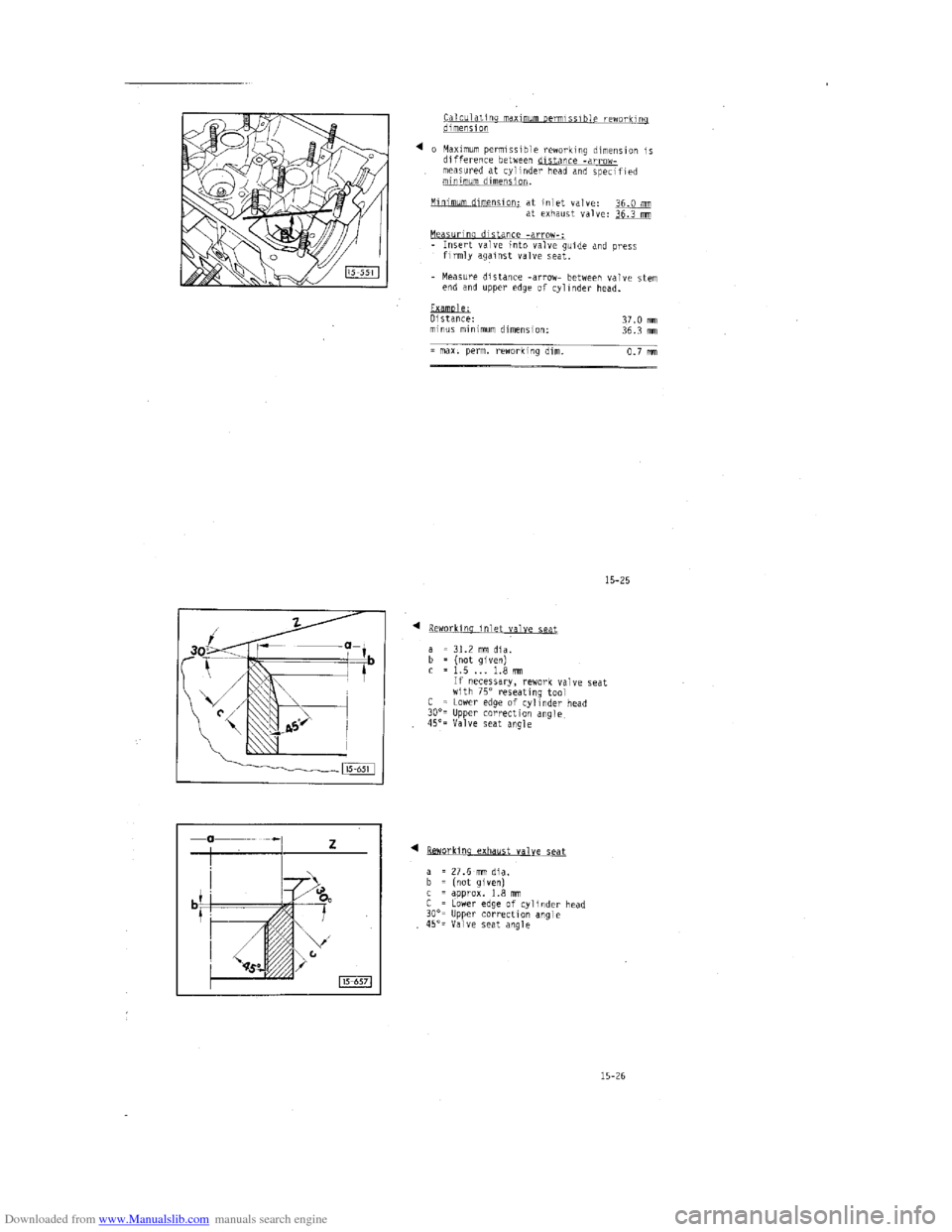 AUDI 100 1991 44 Engine Workshop Manual Downloaded from www.Manualslib.com manuals search engine   