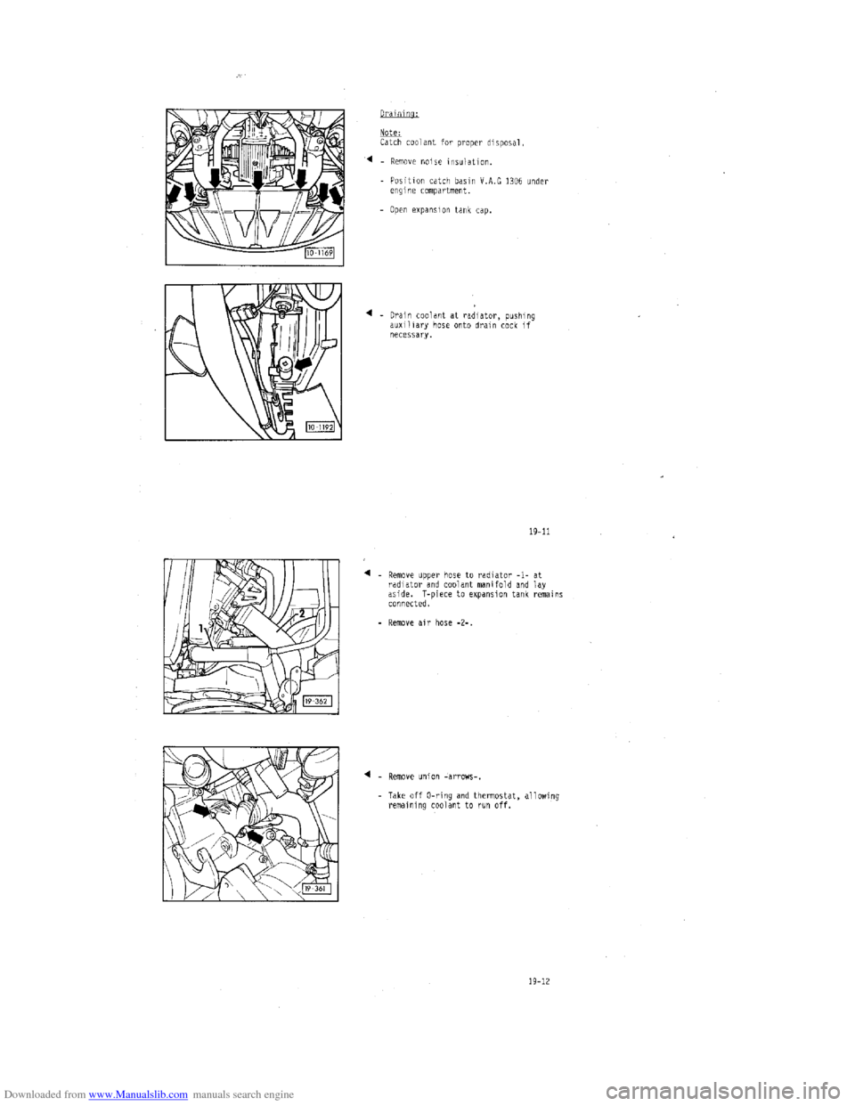 AUDI 100 1991 44 Engine Workshop Manual Downloaded from www.Manualslib.com manuals search engine   