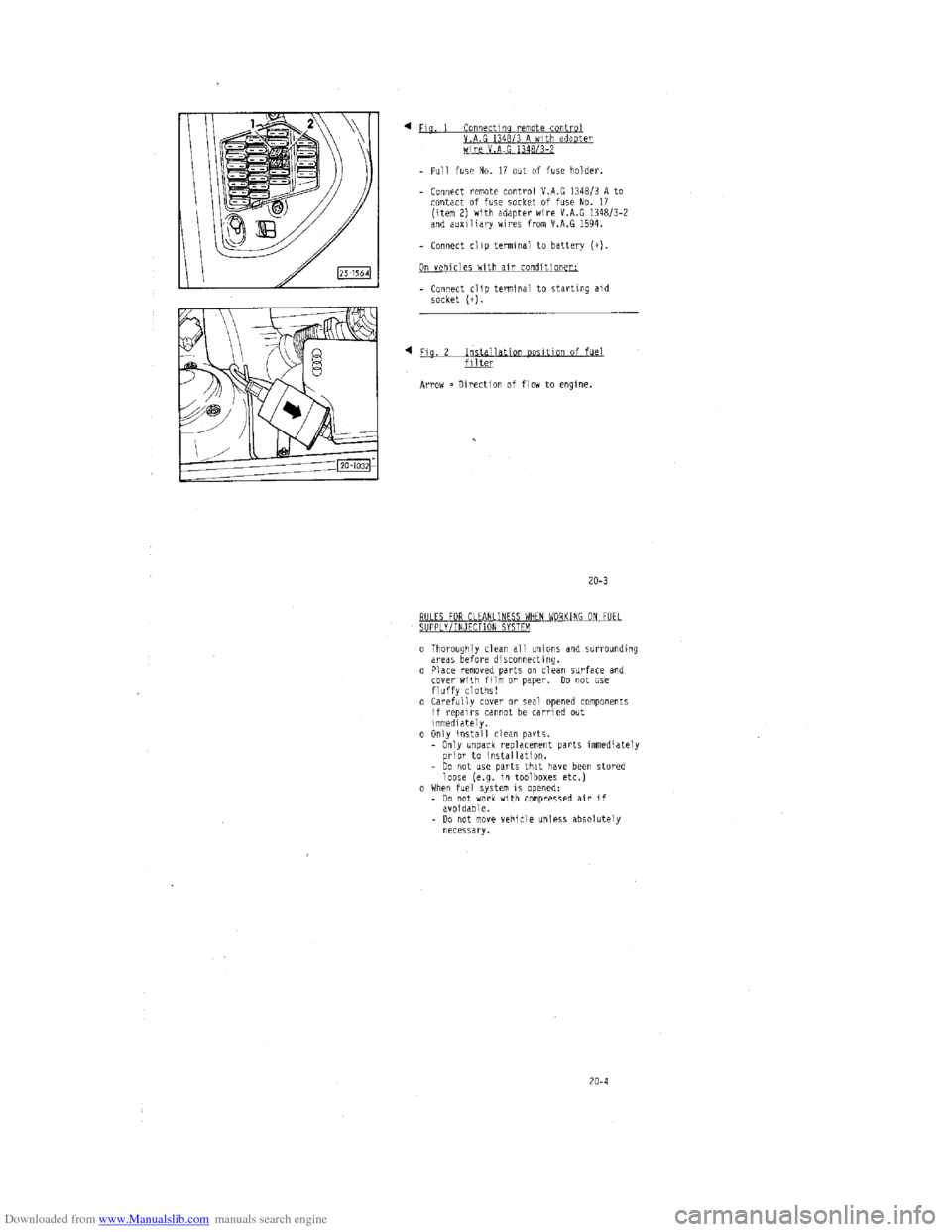 AUDI 100 1991 44 Engine Workshop Manual Downloaded from www.Manualslib.com manuals search engine   