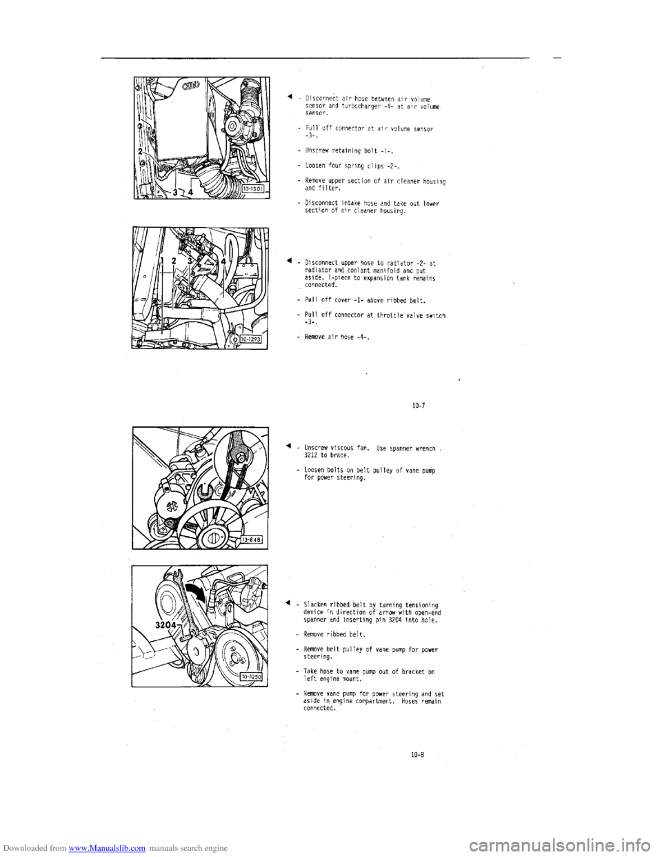 AUDI 100 1991 44 Engine Workshop Manual Downloaded from www.Manualslib.com manuals search engine   