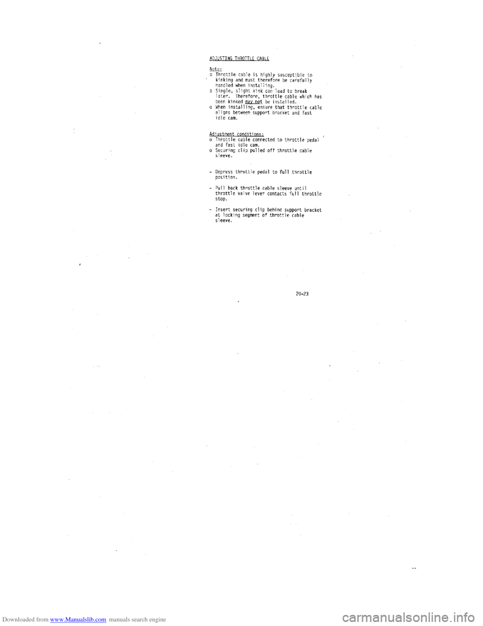 AUDI 100 1991 44 Engine Workshop Manual Downloaded from www.Manualslib.com manuals search engine   