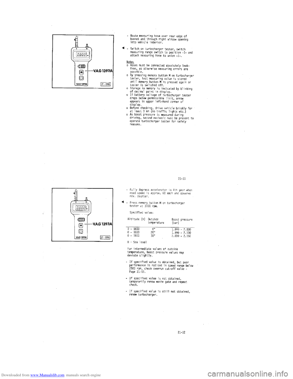 AUDI 100 1991 44 Engine Workshop Manual Downloaded from www.Manualslib.com manuals search engine   