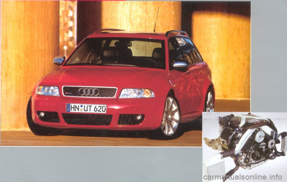 AUDI RS4 2000 B5 / 1.G Study Guide 