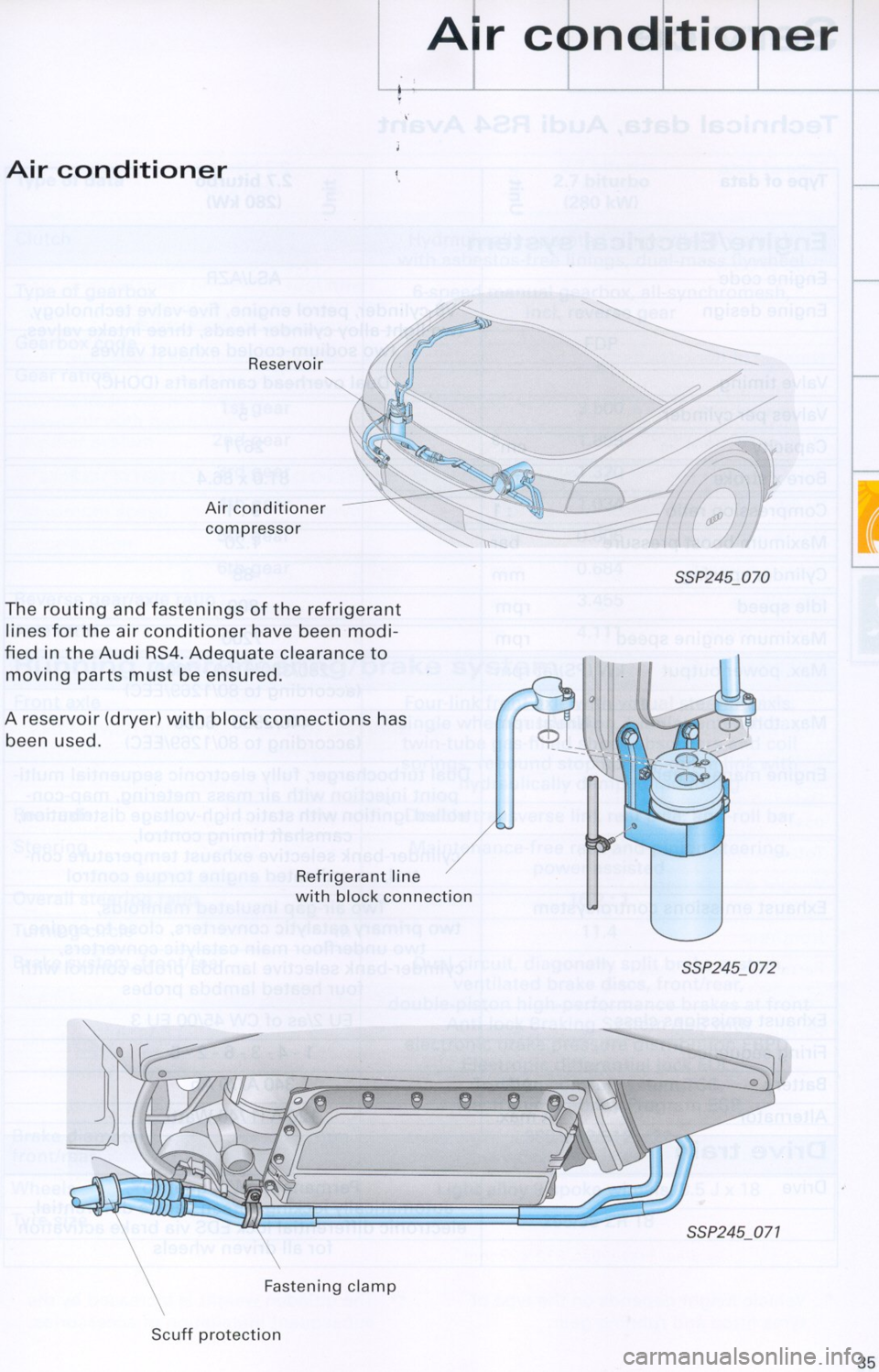 AUDI RS4 2000 B5 / 1.G Study Guide 