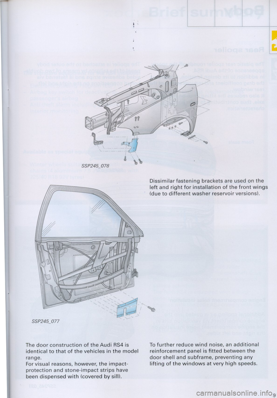 AUDI RS4 2000 B5 / 1.G Study Guide 