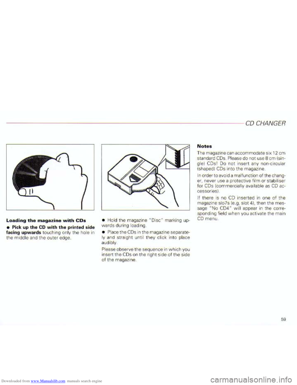 AUDI A4 2001 B6 / 2.G Navigation System Plus Manual Downloaded from www.Manualslib.com manuals search engine   
