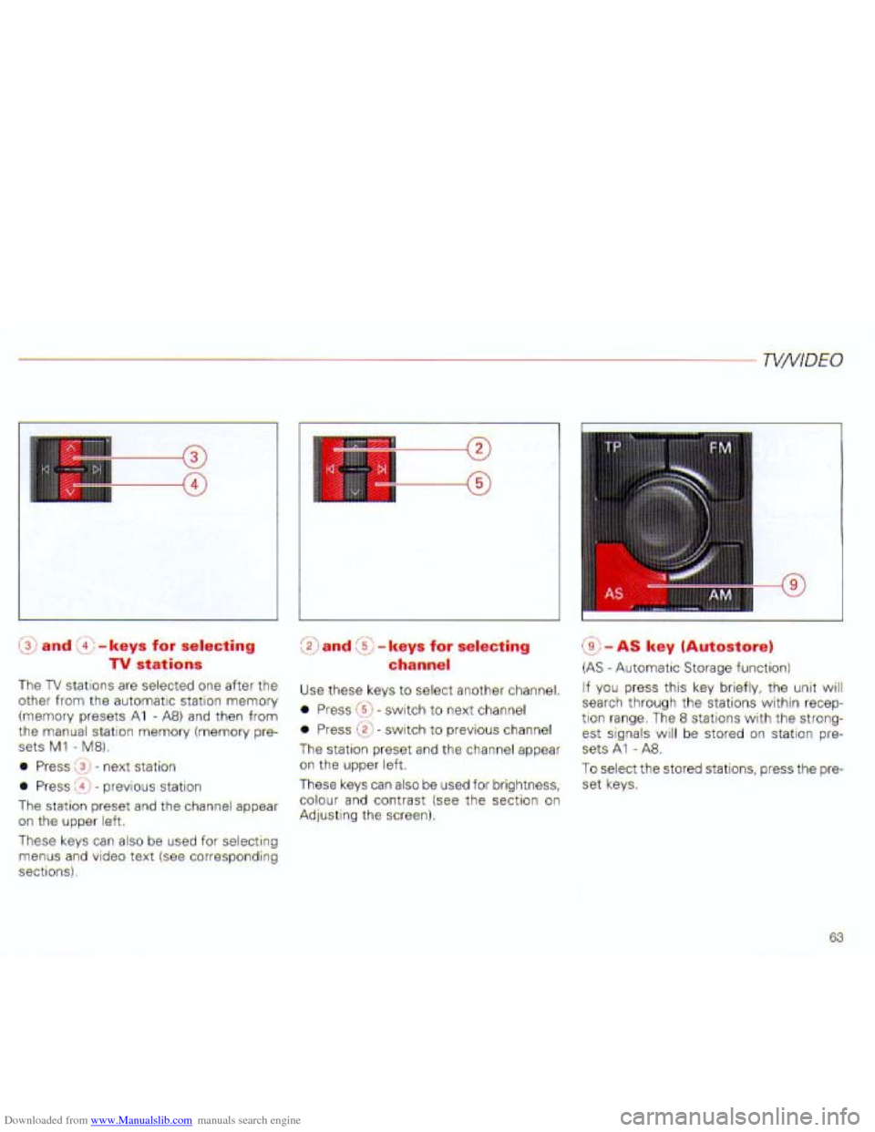 AUDI A4 2001 B6 / 2.G Navigation System Plus Manual Downloaded from www.Manualslib.com manuals search engine   