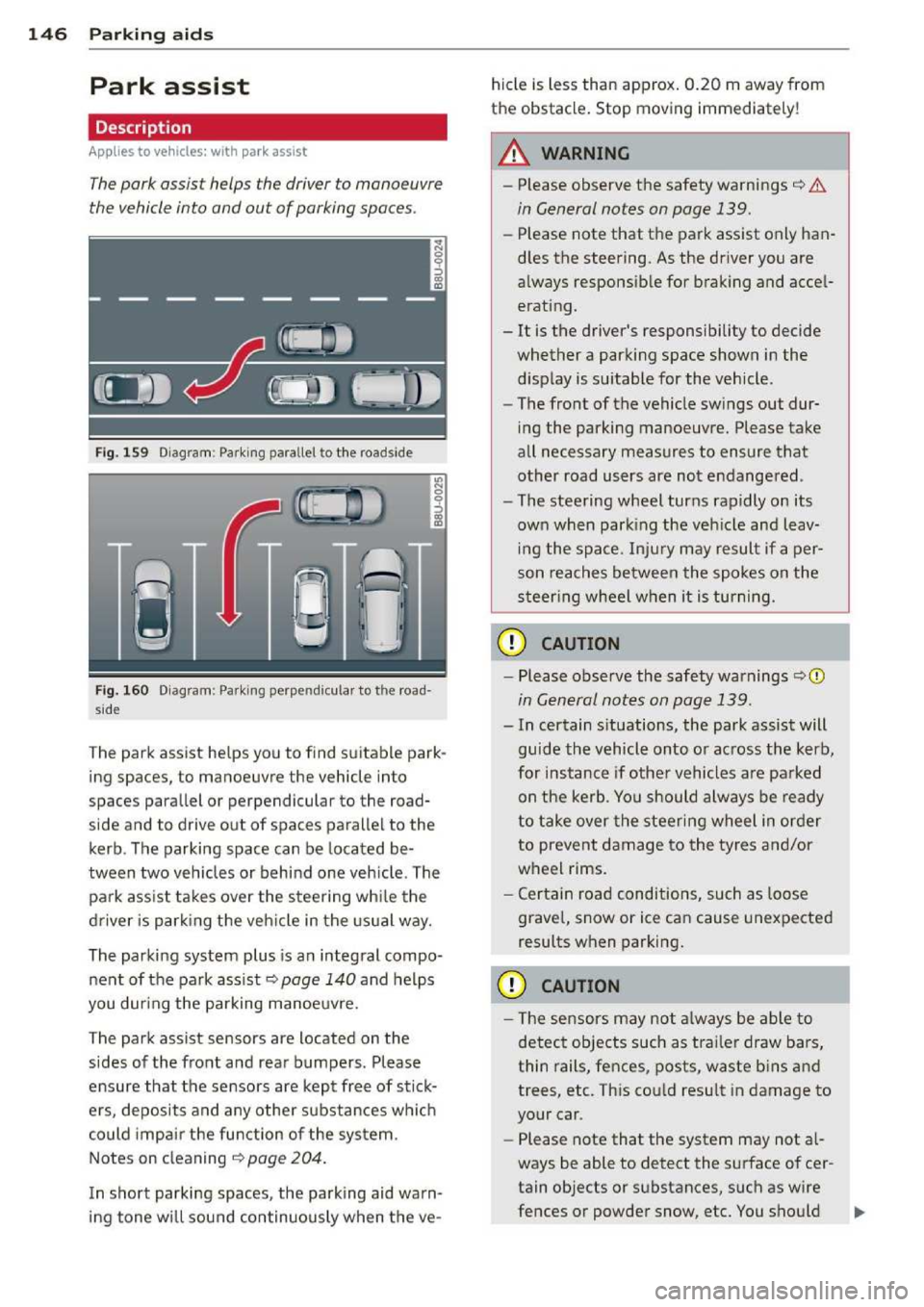 AUDI A3 2014 8V / 3.G Owners Manual 