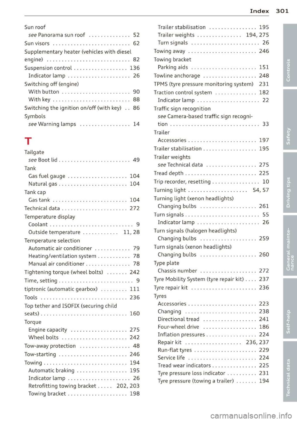 AUDI A3 2014 8V / 3.G Owners Manual 