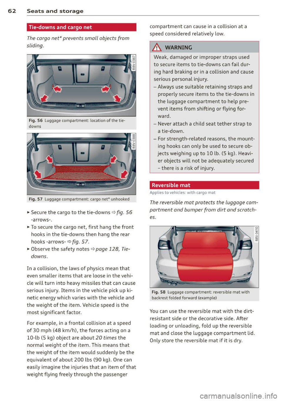 AUDI A3 SEDAN 2015 8V / 3.G Owners Manual 