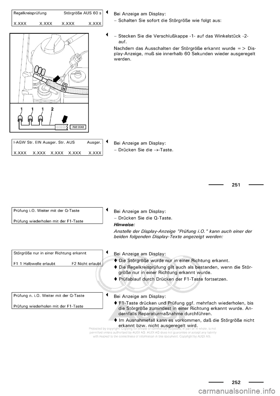 AUDI A3 2001 8L / 1.G Maintenance Workshop Manual 