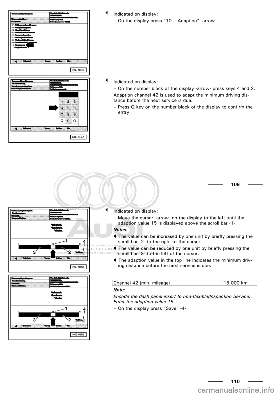 AUDI A3 2001 8L / 1.G Maintenance Workshop Manual 