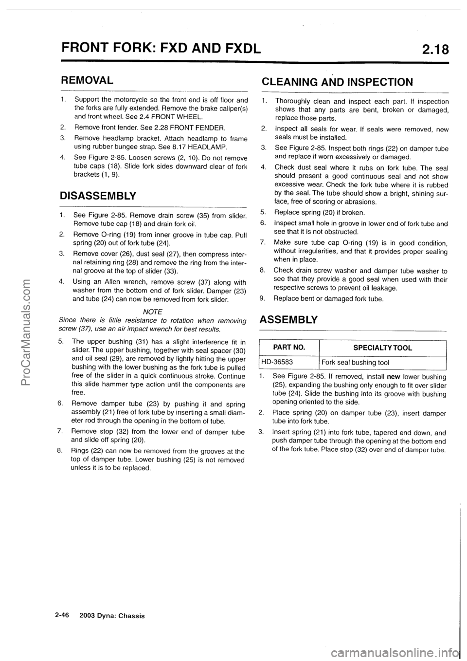 HARLEY-DAVIDSON DYNA GLIDE 2003  Service Manual  [48]
ProCarManuals.com 