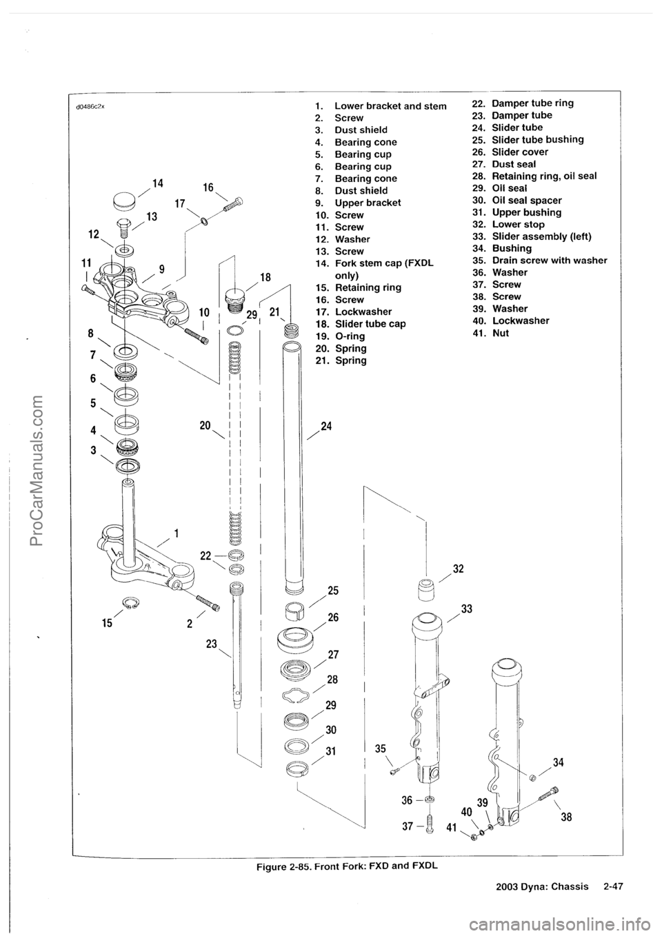 HARLEY-DAVIDSON DYNA GLIDE 2003  Service Manual  [49]
ProCarManuals.com 