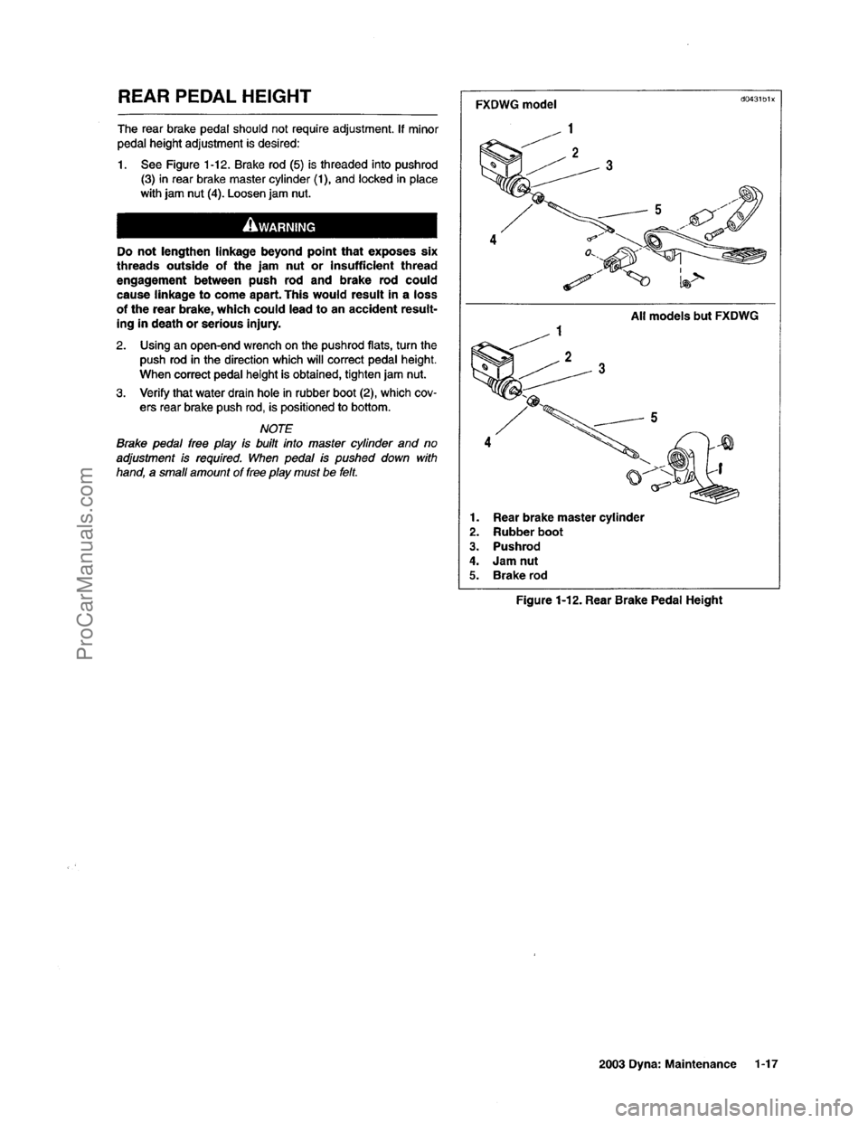 HARLEY-DAVIDSON DYNA GLIDE 2003  Service Manual  [19]
ProCarManuals.com 