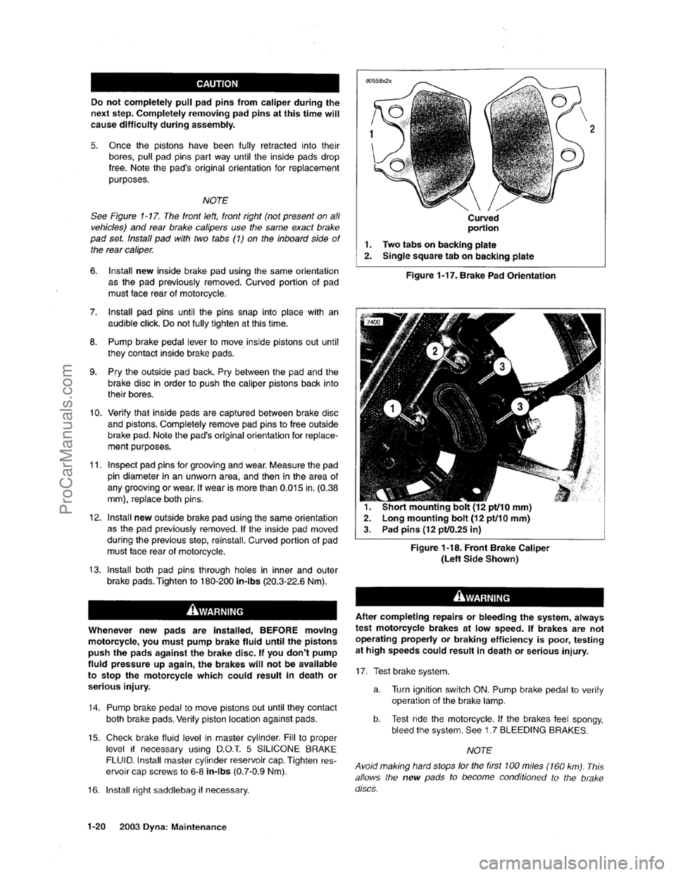HARLEY-DAVIDSON DYNA GLIDE 2003  Service Manual  [22]
ProCarManuals.com 