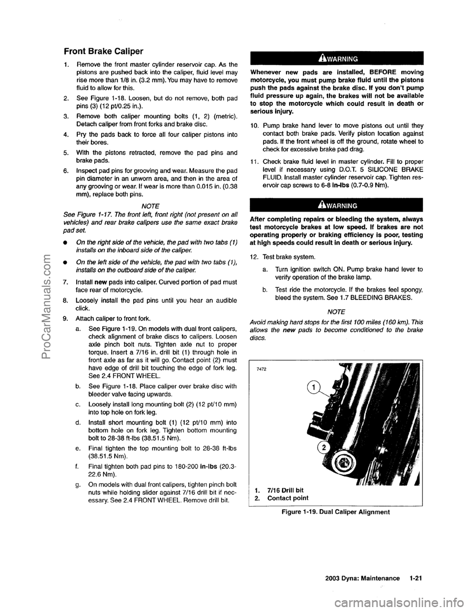HARLEY-DAVIDSON DYNA GLIDE 2003  Service Manual  [23]
ProCarManuals.com 