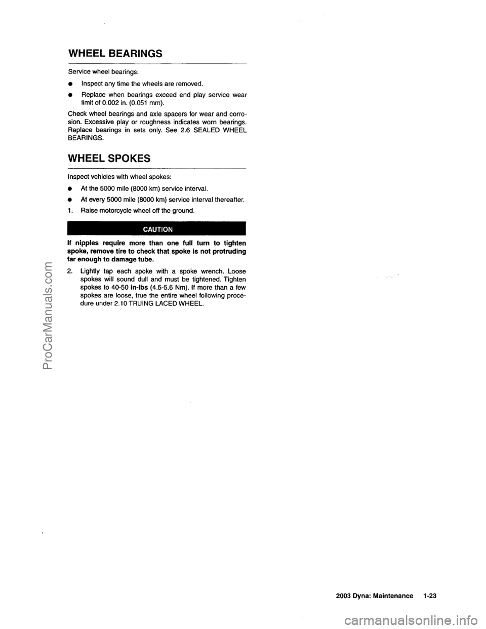 HARLEY-DAVIDSON DYNA GLIDE 2003  Service Manual  [25]
ProCarManuals.com 