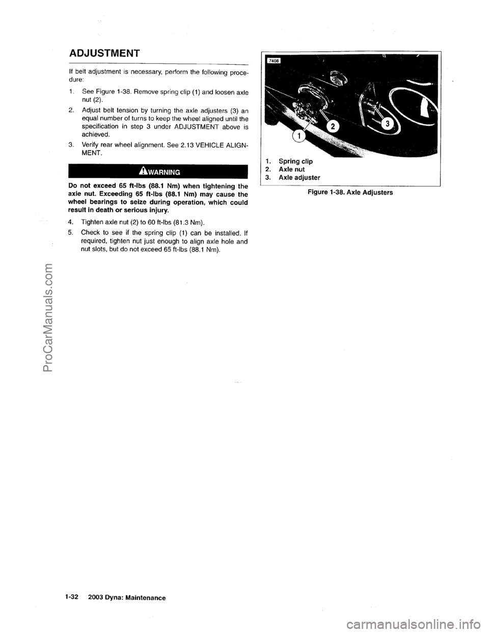 HARLEY-DAVIDSON DYNA GLIDE 2003  Service Manual  [34]
ProCarManuals.com 