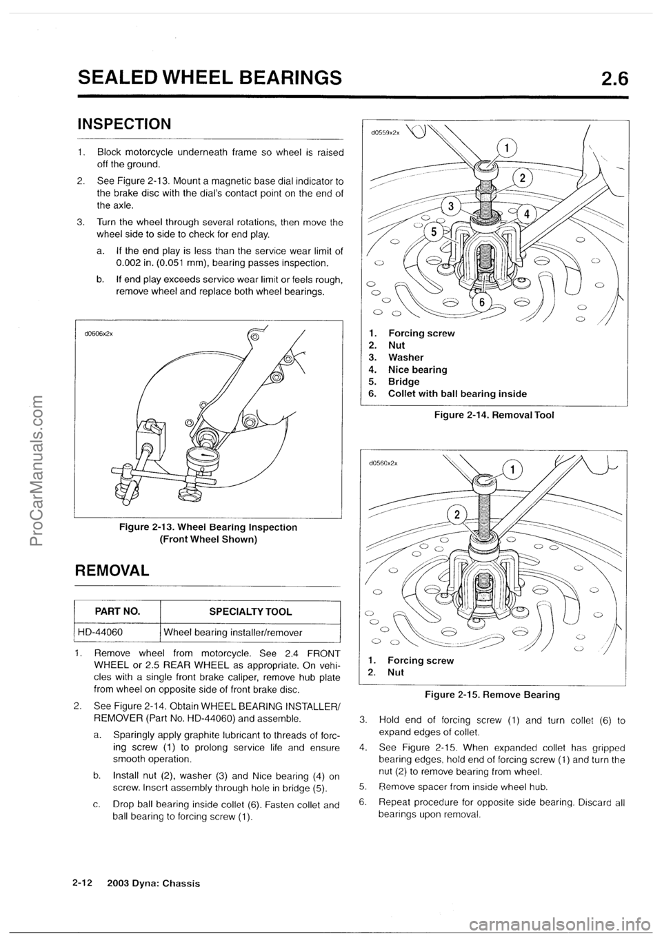 HARLEY-DAVIDSON DYNA GLIDE 2003  Service Manual  [14]
ProCarManuals.com 