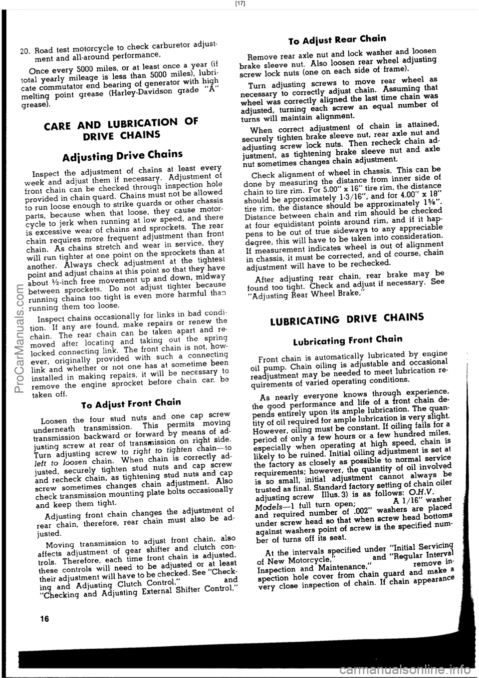 HARLEY-DAVIDSON PANHEAD 1948  Service Manual  [17]
ProCarManuals.com 