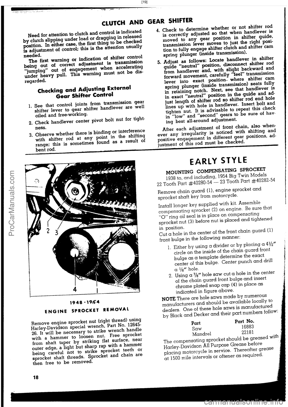 HARLEY-DAVIDSON PANHEAD 1948  Service Manual  [19]
ProCarManuals.com 